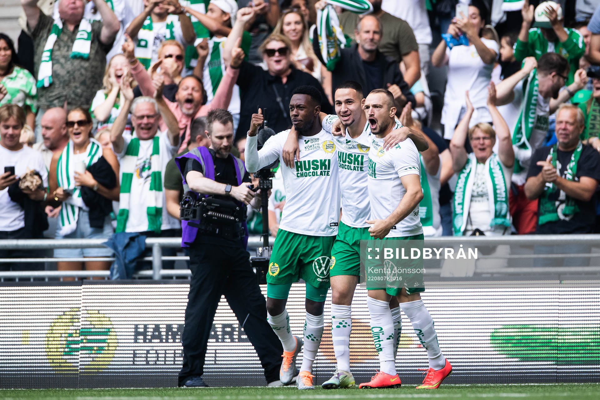 Hammarbys Abdelrahman Saidi jublar