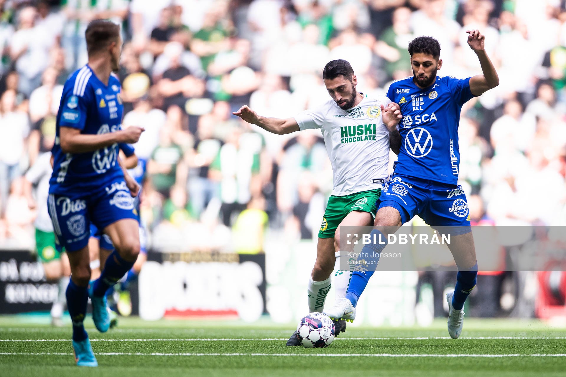 Hammarbys Nahir Besara och Sundsvalls Paya Pichkah