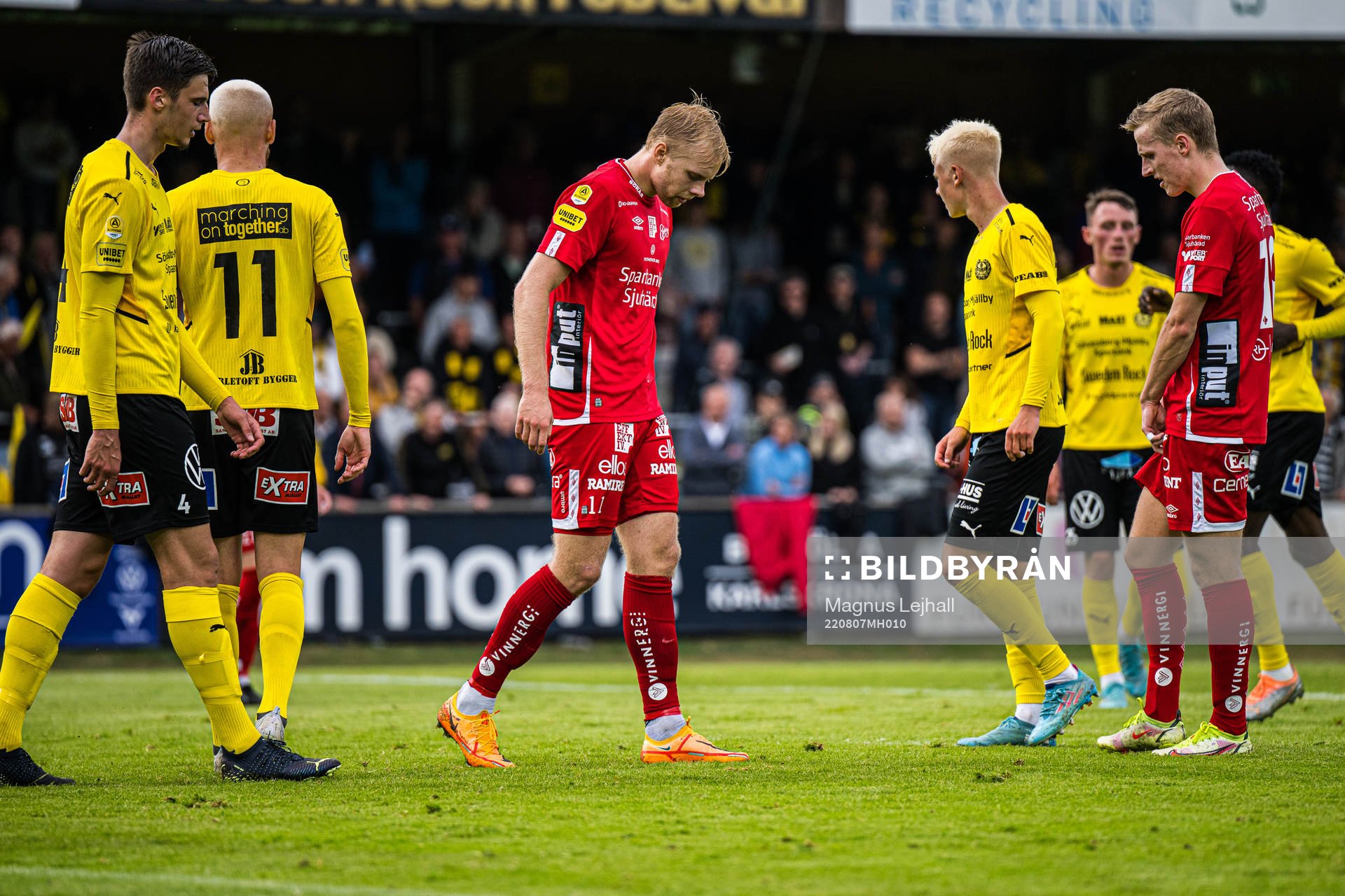 Elfsborgs Sveinn Gudjohnsen deppar