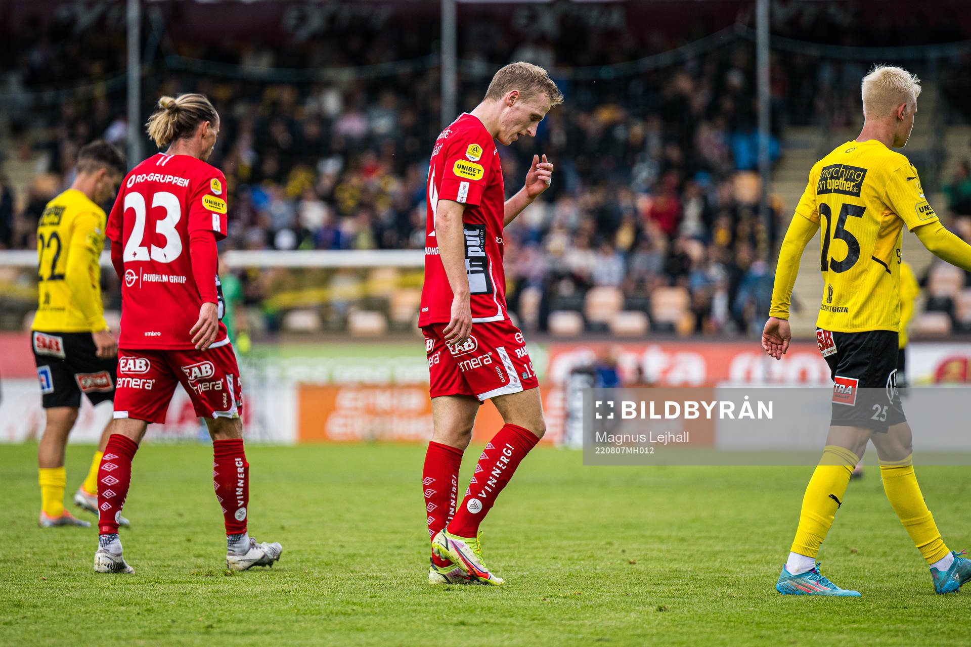 Elfsborgs Jeppe Møldrup Okkels deppar