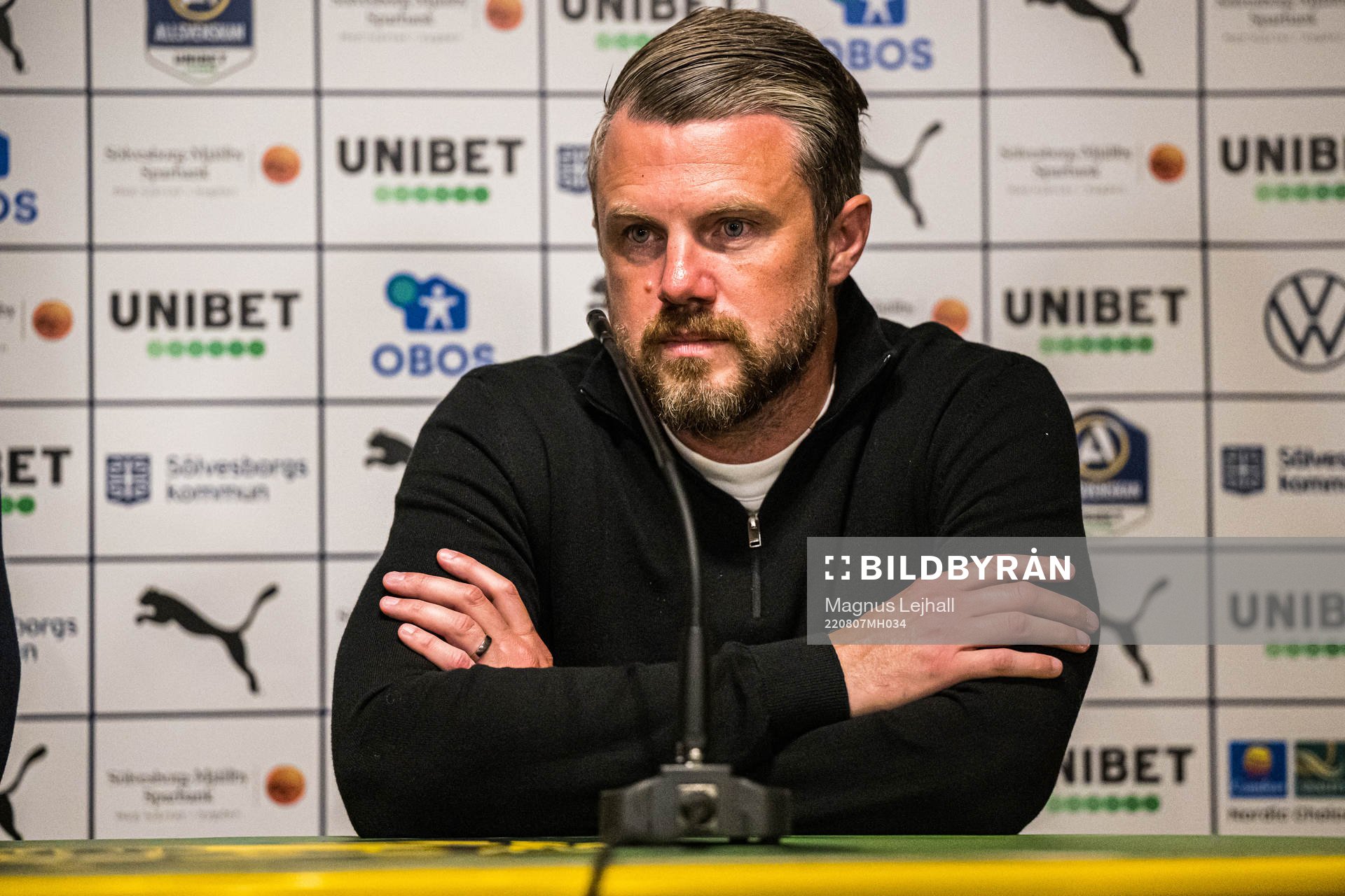 Elfsborgs manager Jimmy Thelin