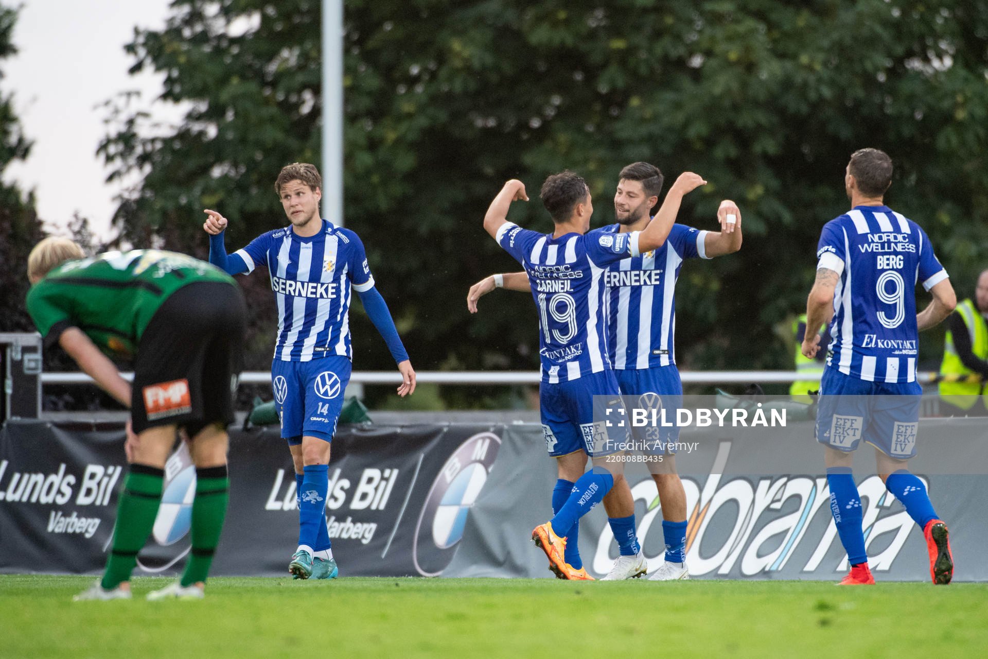 IFK Göteborgs Gustaf Norlin, Hussein Carneil, Kevin Yakob