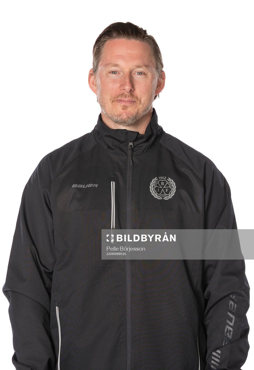Brynäs Målvaktstränare Johan Holmqvist