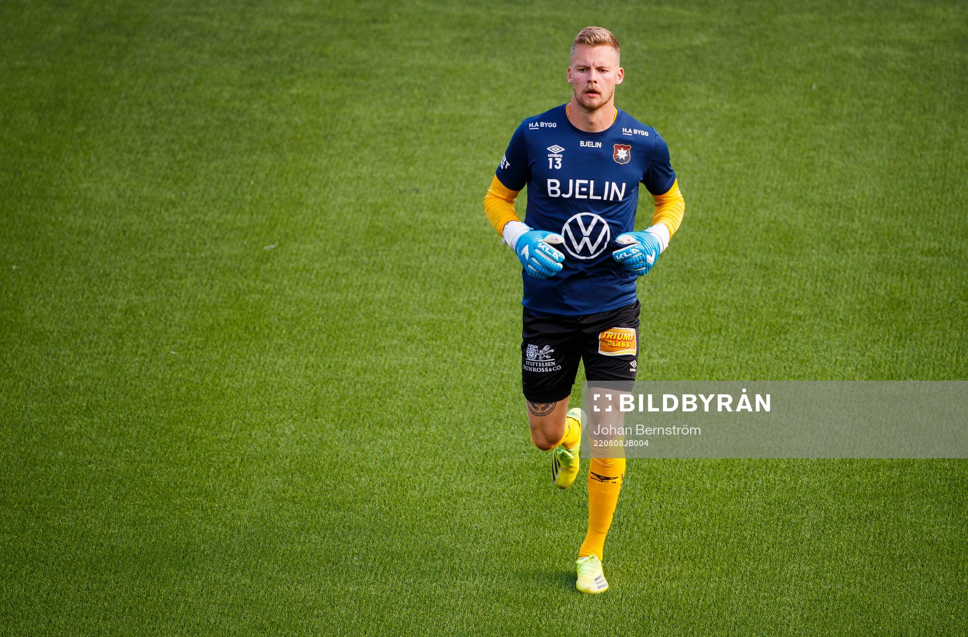 Örgrytes målvakt Robin Wallinder