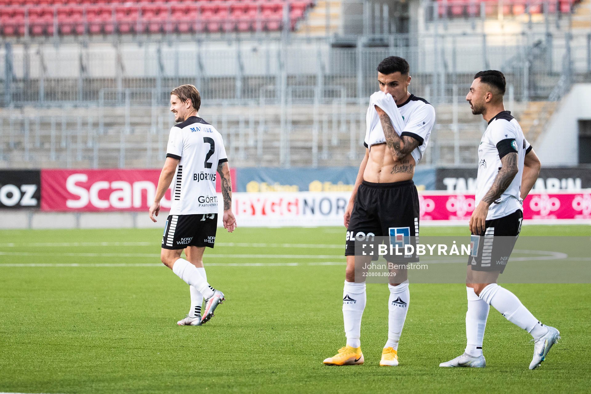 Örebros Daniel Björnquist, Ahmed Yasin och Jiloan Hamad
