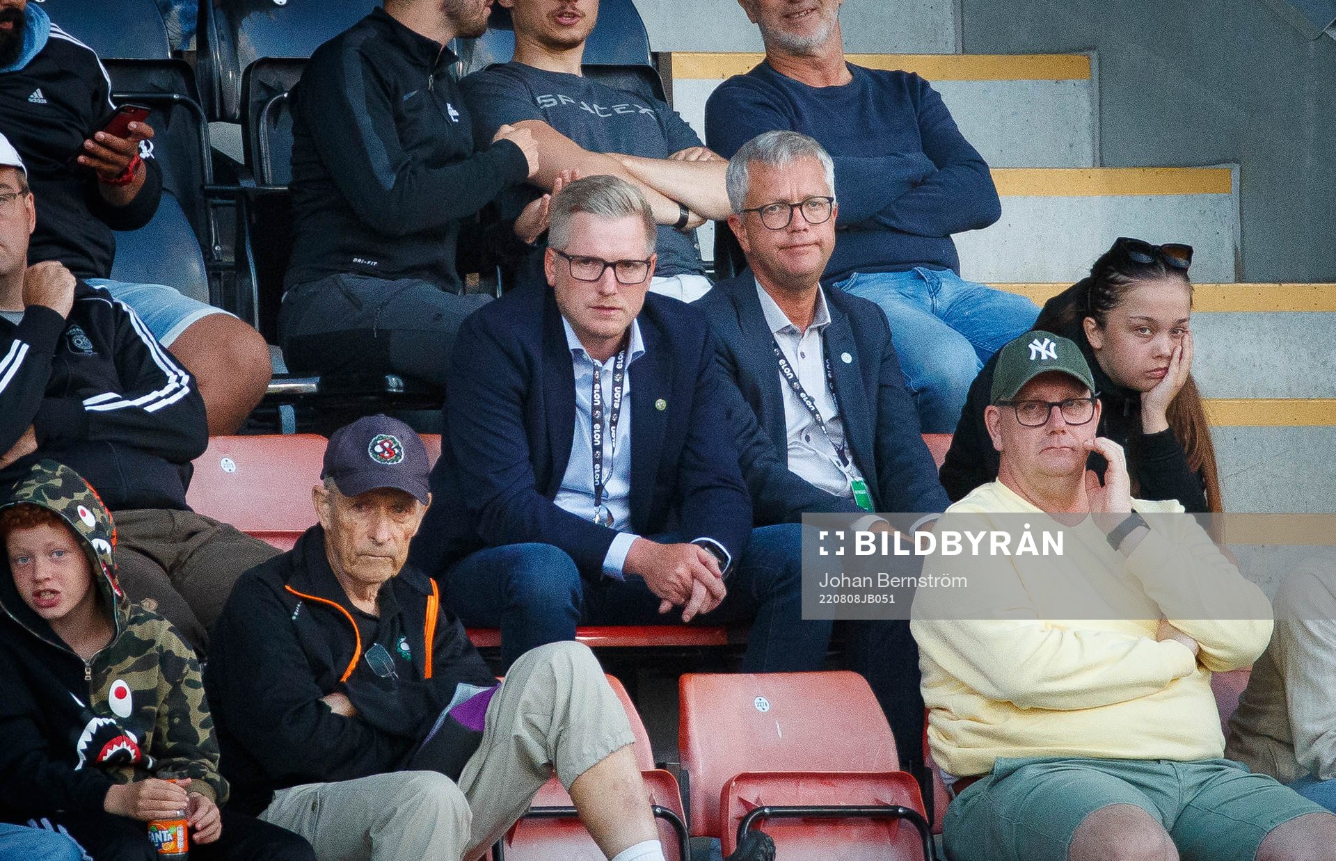 Örebros nya VD Jonas Lindegren och ordförande Kent Persson