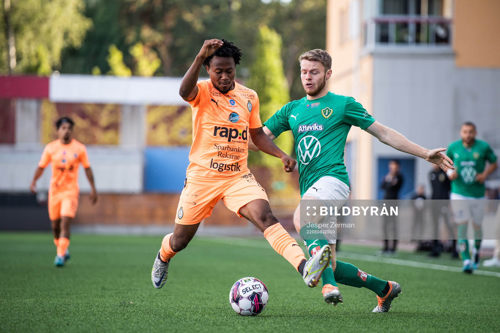 AFC Eskilstunas Abdul-Halik Hudu och Jönköpings Södras