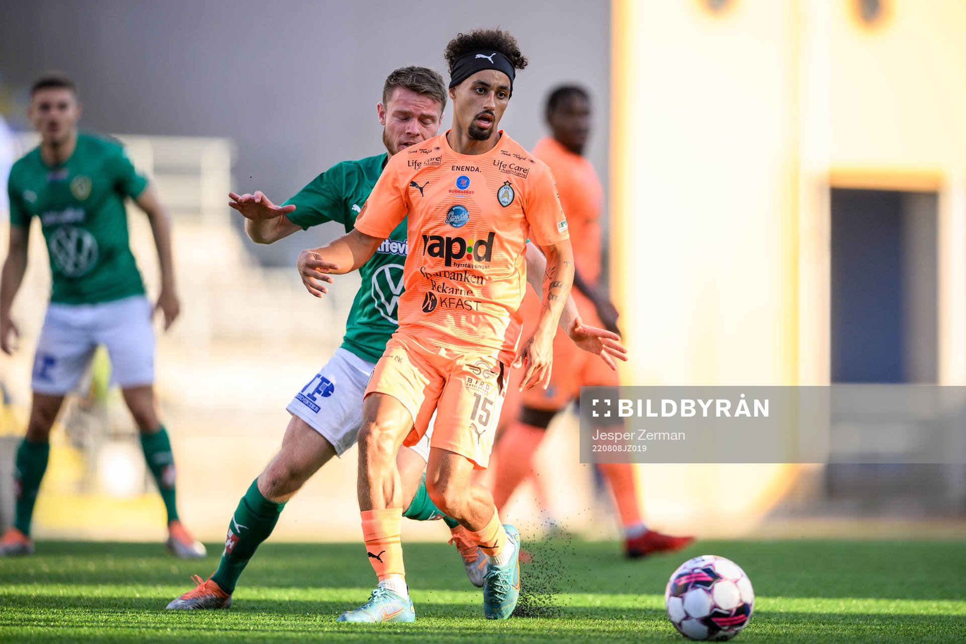 Jönköpings Södras Daniel Ljung och AFC Eskilstunas