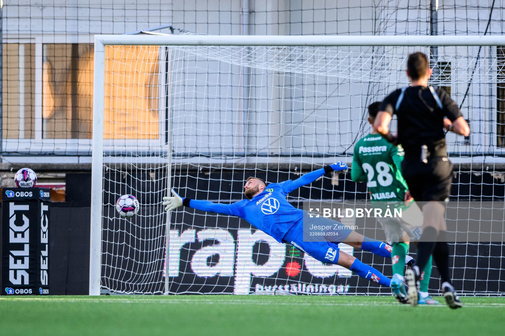 Jönköpings Södras målvakt Alexander Nilsson