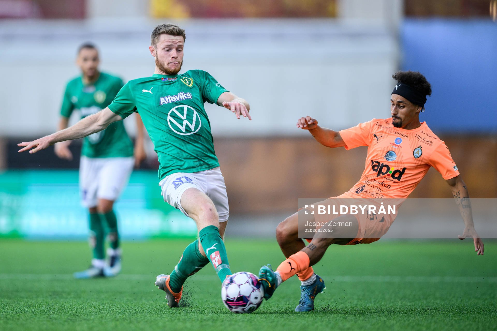Jönköpings Södras Daniel Ljung och AFC Eskilstunas