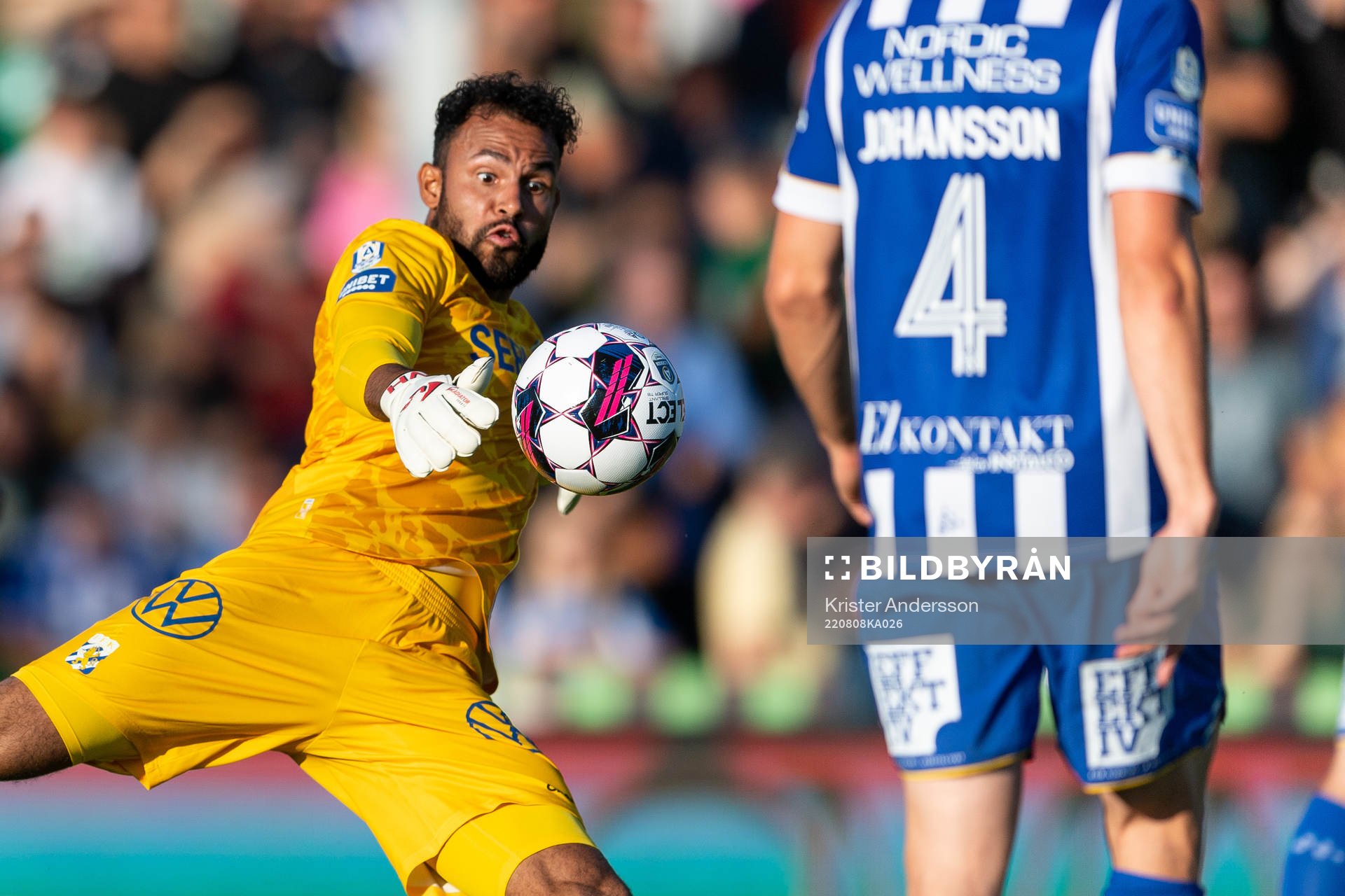 IFK Göteborgs målvakt Warner Hahn