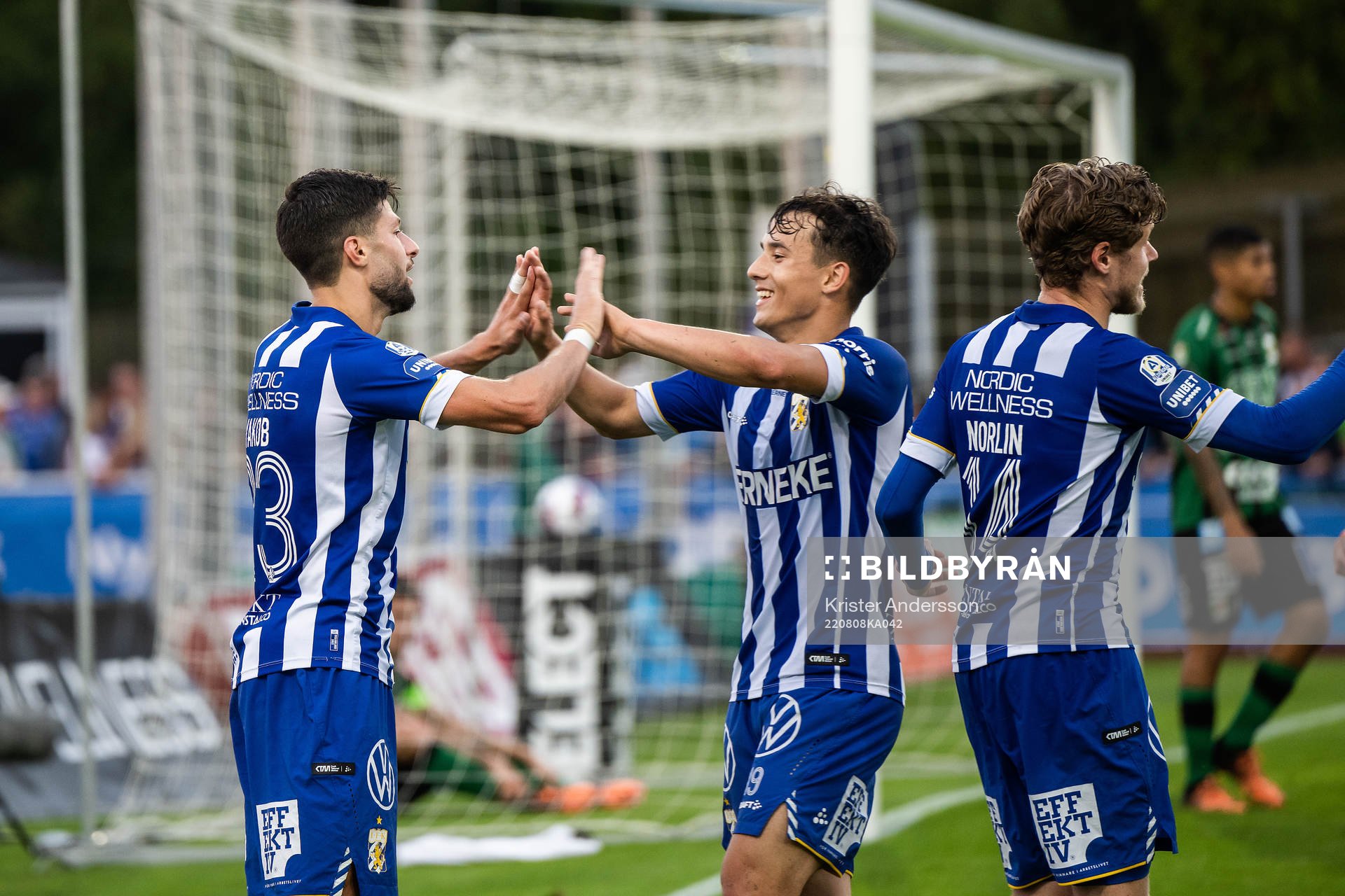 IFK Göteborgs Kevin Yakob jublar