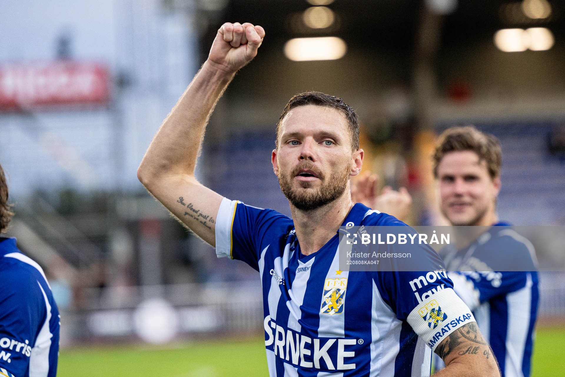IFK Göteborgs Marcus Berg jublar