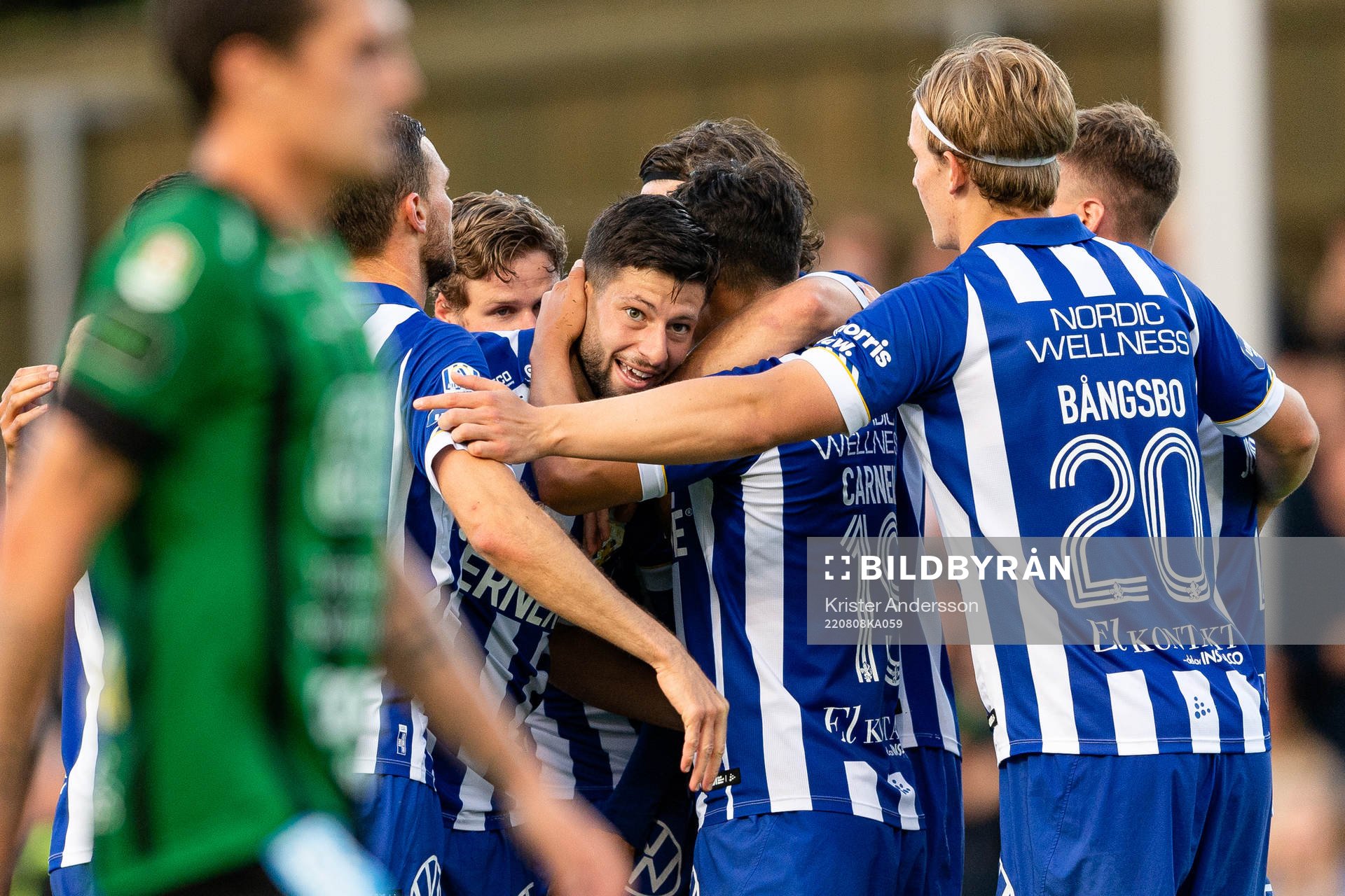 IFK Göteborgs Kevin Yakob jublar