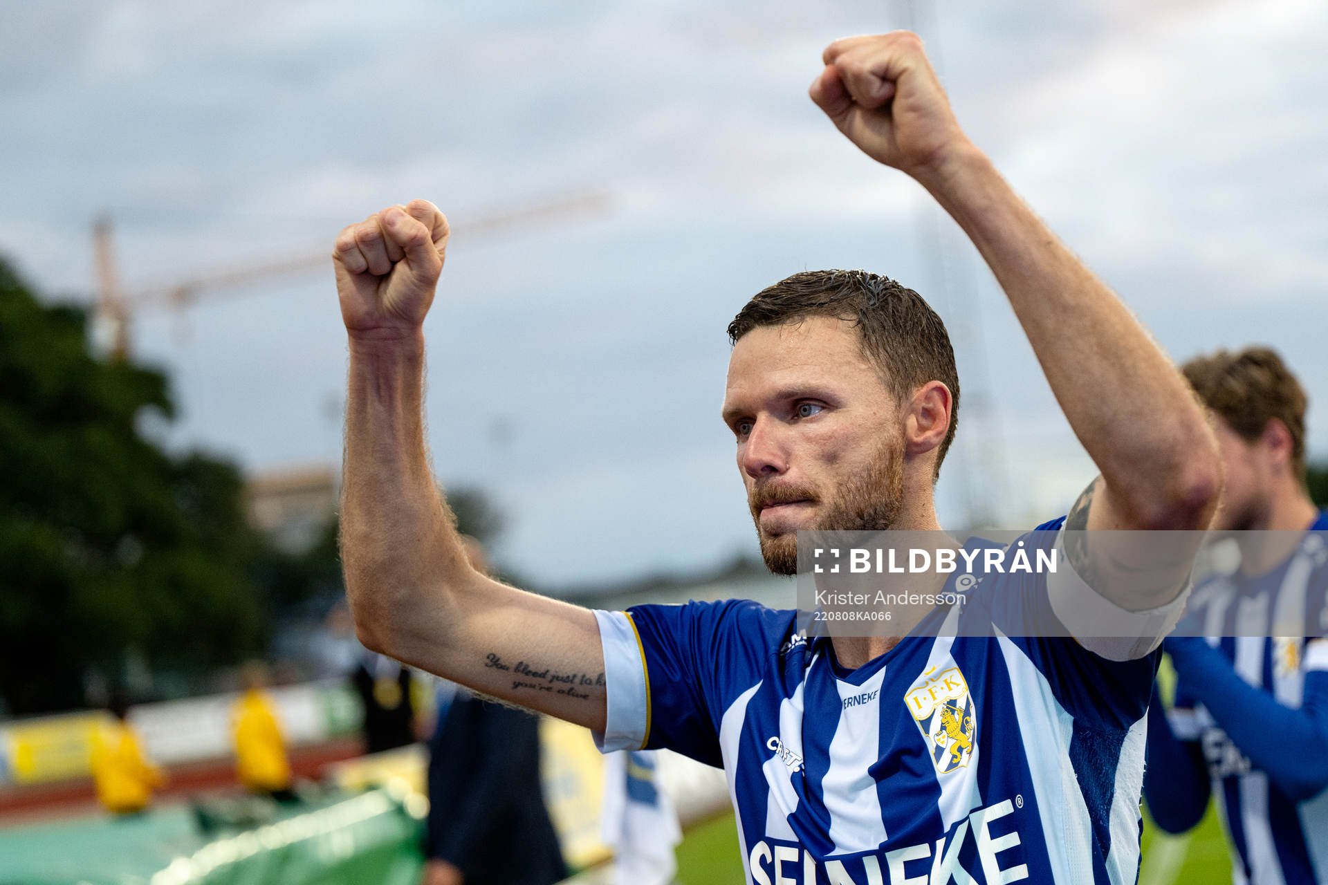 IFK Göteborgs Marcus Berg jublar