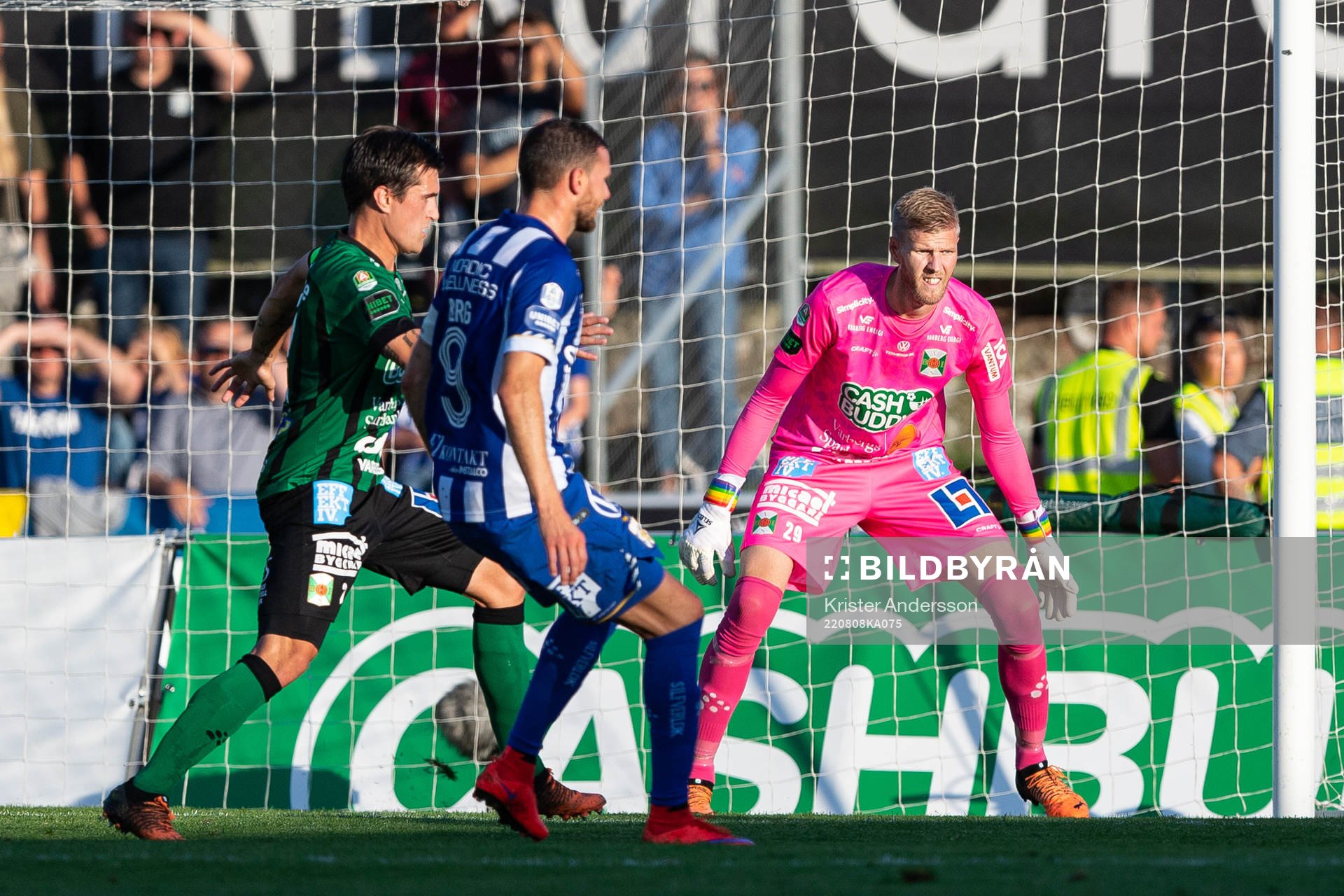 Varbergs målvakt Fredrik Andersson