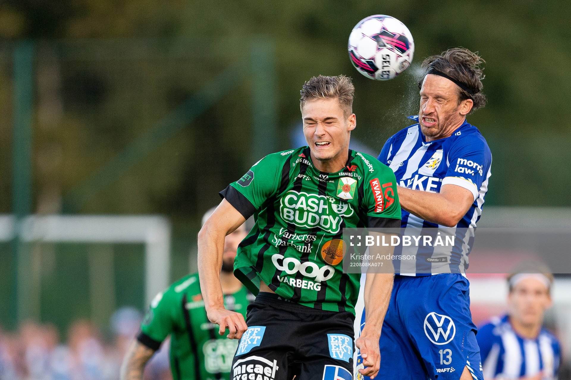 Varbergs Des Kunst och IFK Göteborgs Gustav Svensson