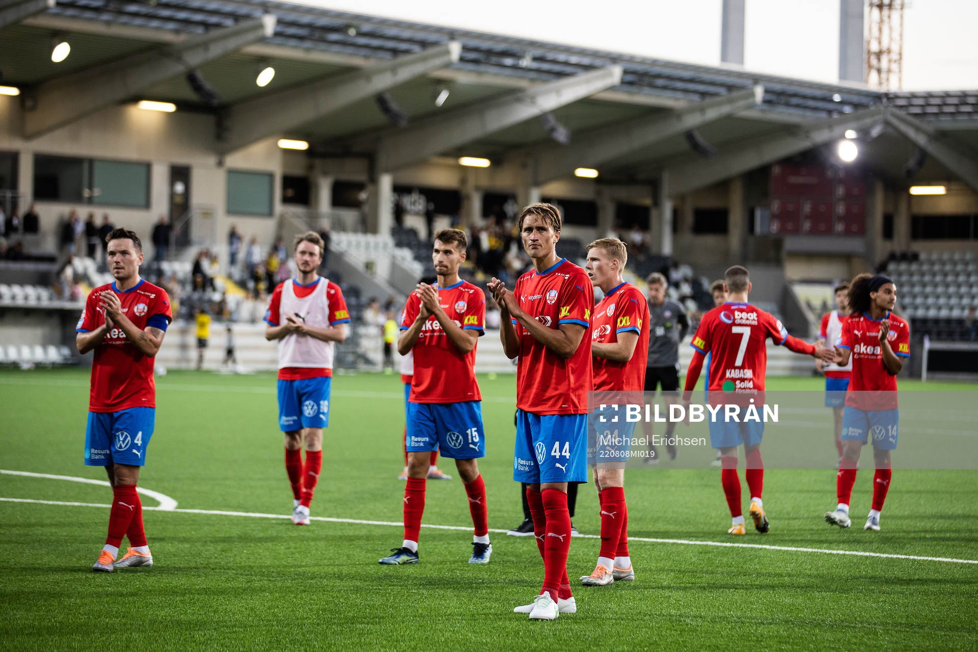 Helsingborgs spelare deppar