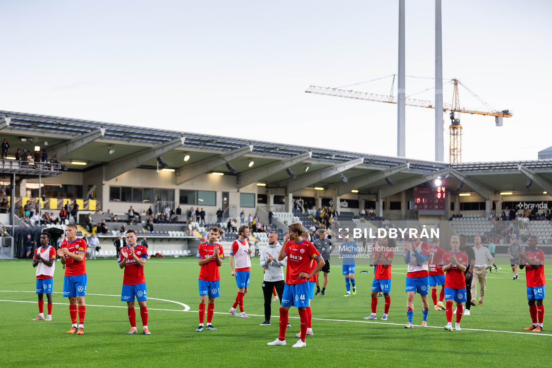 Helsingborgs spelare deppar
