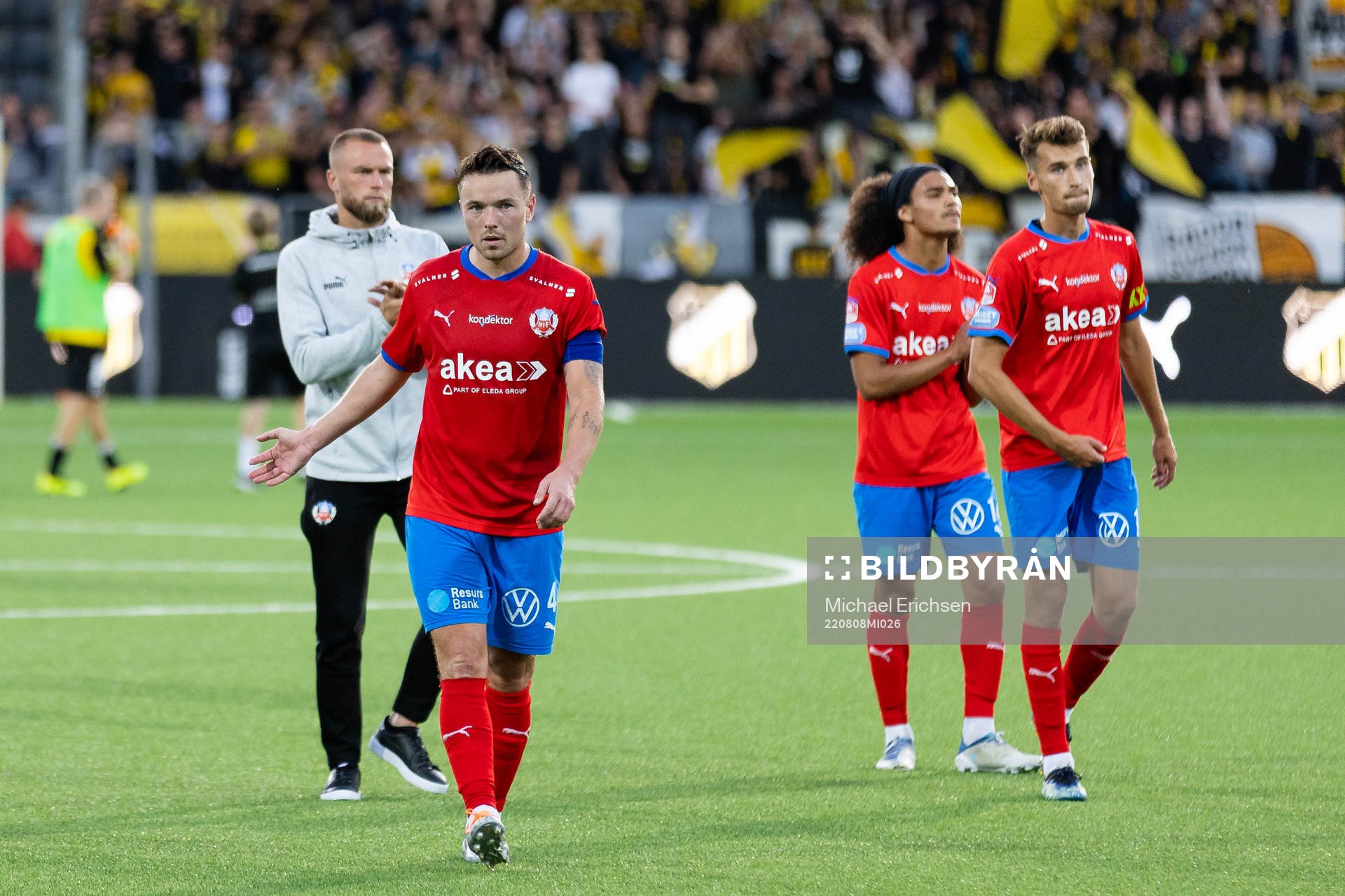 Helsingborgs Viljormur Davidsen  deppar