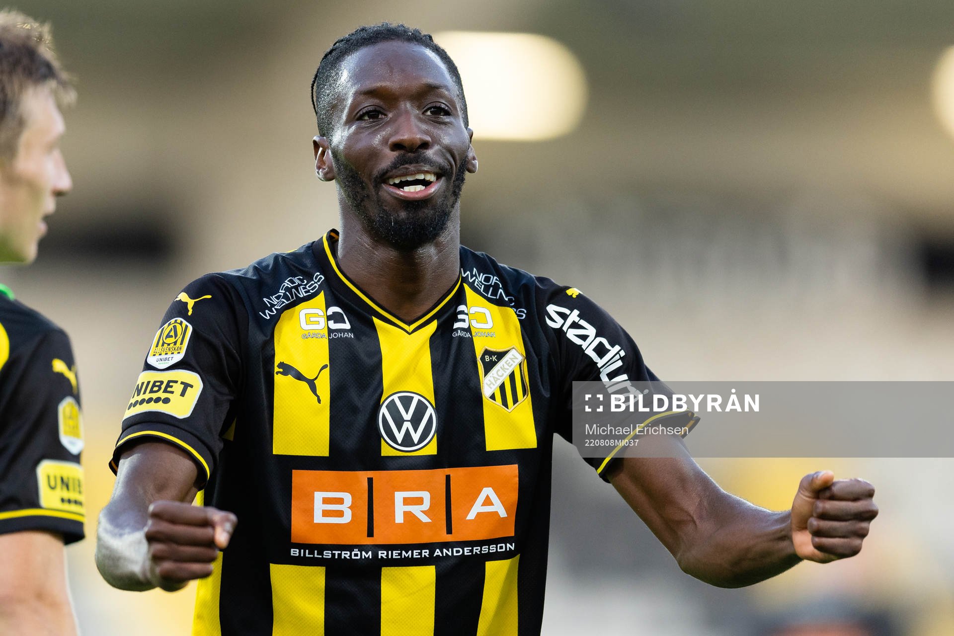 Häckens Blair Turgott jublar
