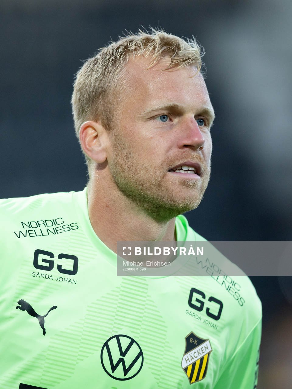 Häckens målvakt Peter Abrahamsson