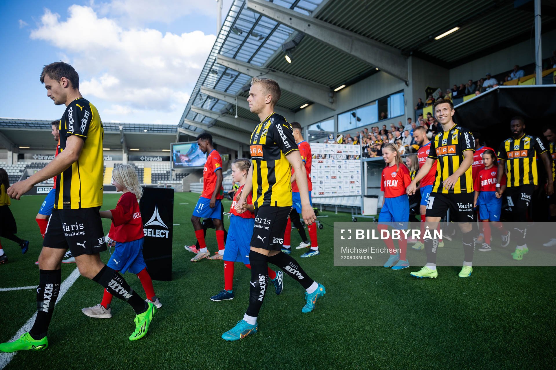 Häckens Oscar Uddenäs, Tomas Totland och Kristoffer Lund