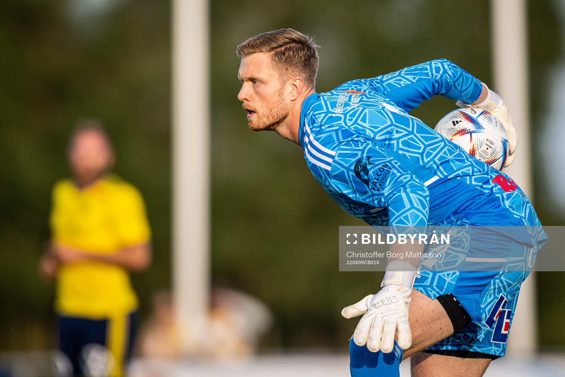 Falkenbergs målvakt Tim Erlandsson