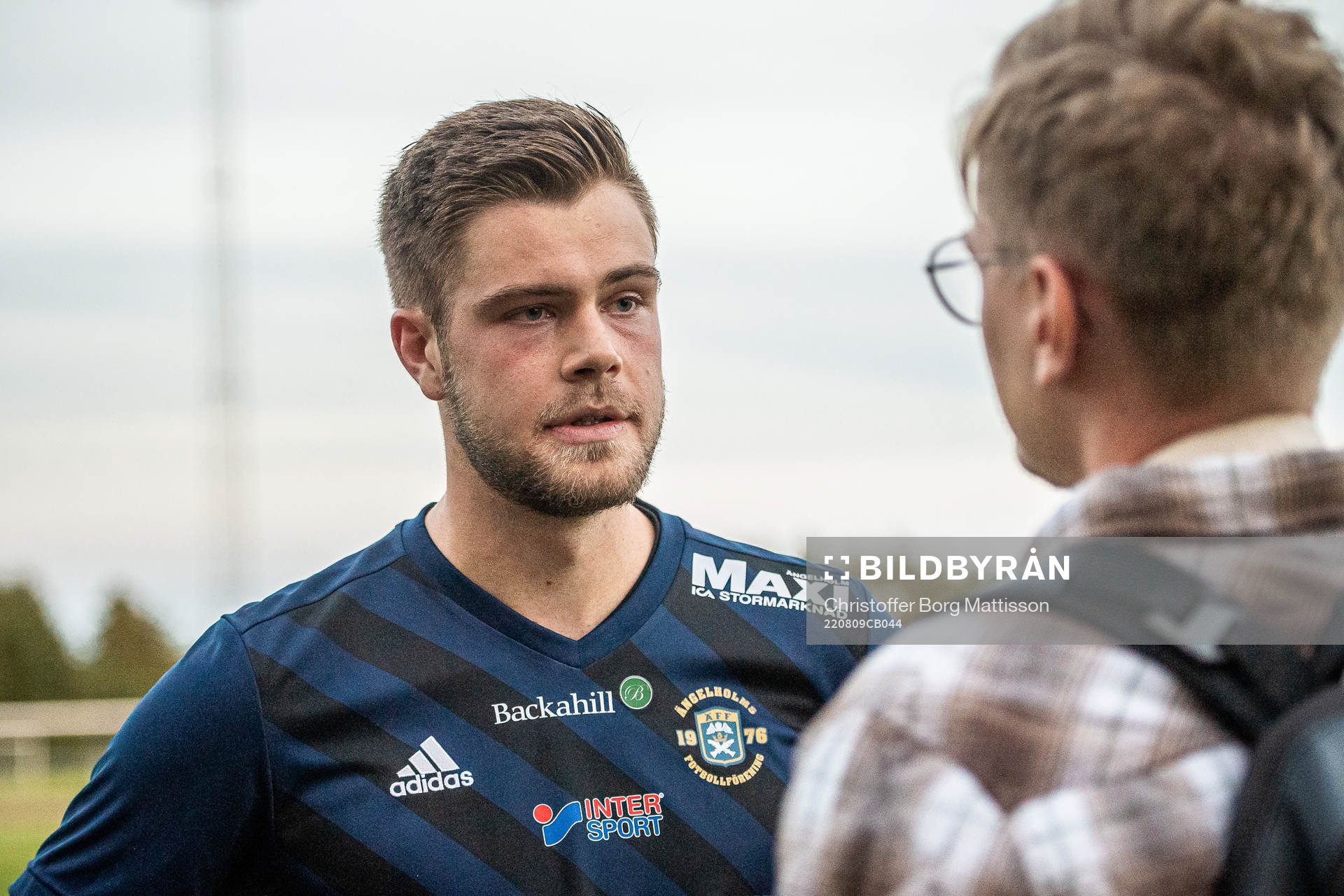 Ängelholms målvakt Robin Streifert