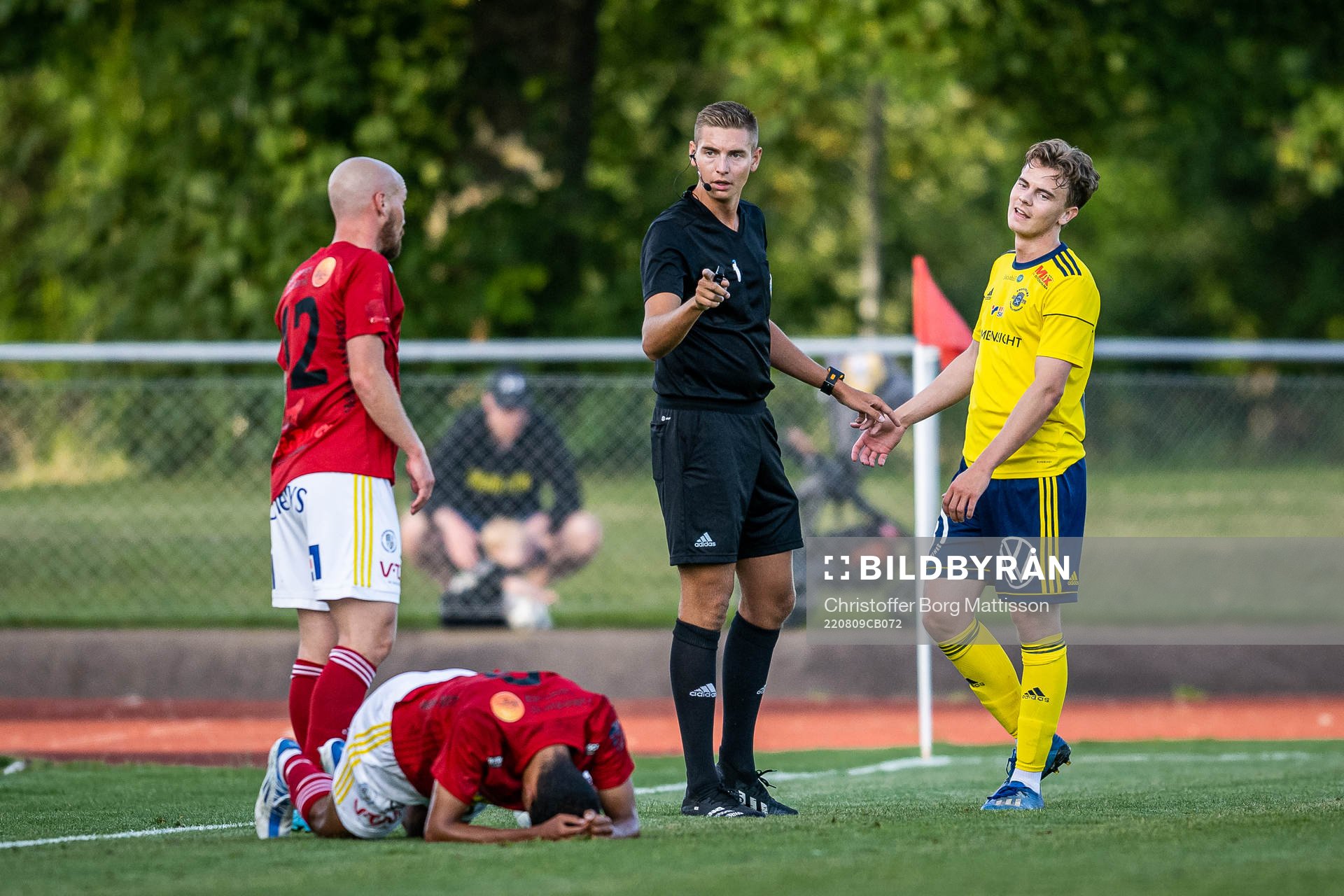 Falkenbergs Christoffer Carlsson och Ängelholms Anton