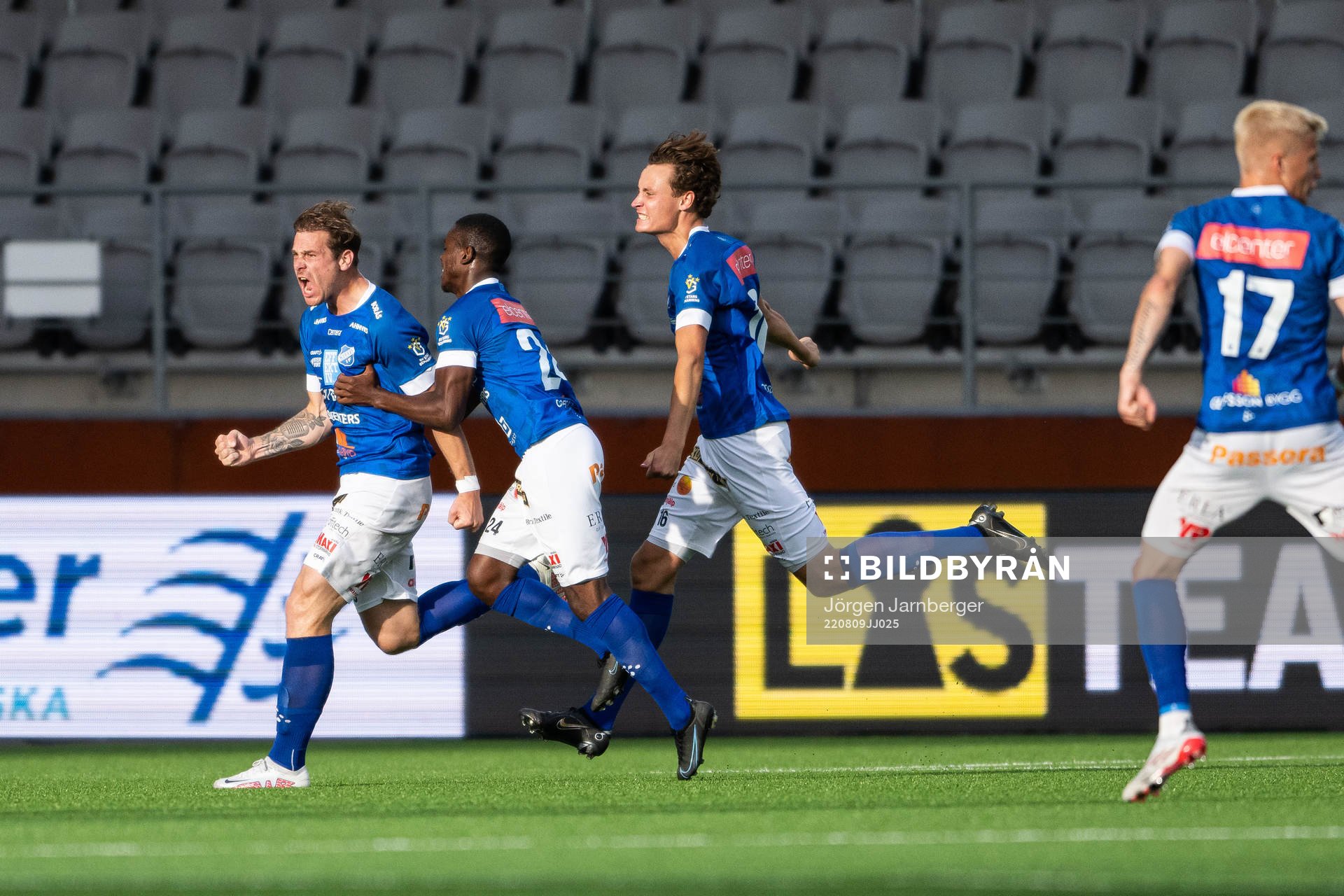 Norrbys Nicklas Savolainen jublar