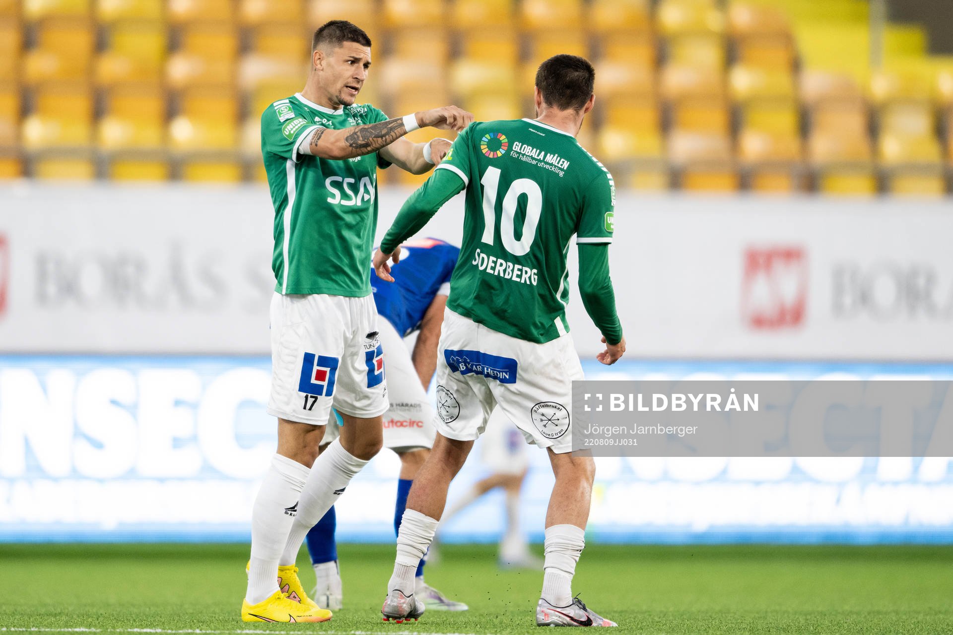 Brages André Reinholdsson och Niklas Söderberg irriterade