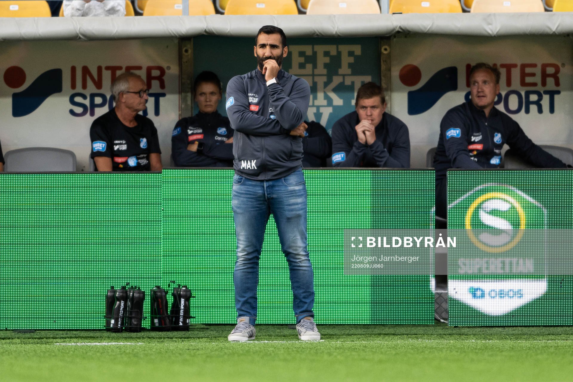 Norrbys tränare Mak Lind