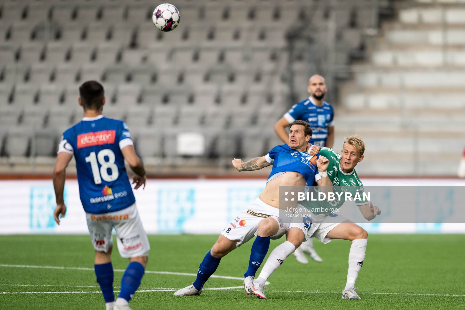 Norrbys Nicklas Savolainen och Brages Henry Sletsjöe
