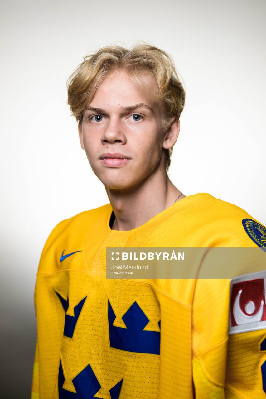 Albert Sjöberg of Sweden poses for a portrait
