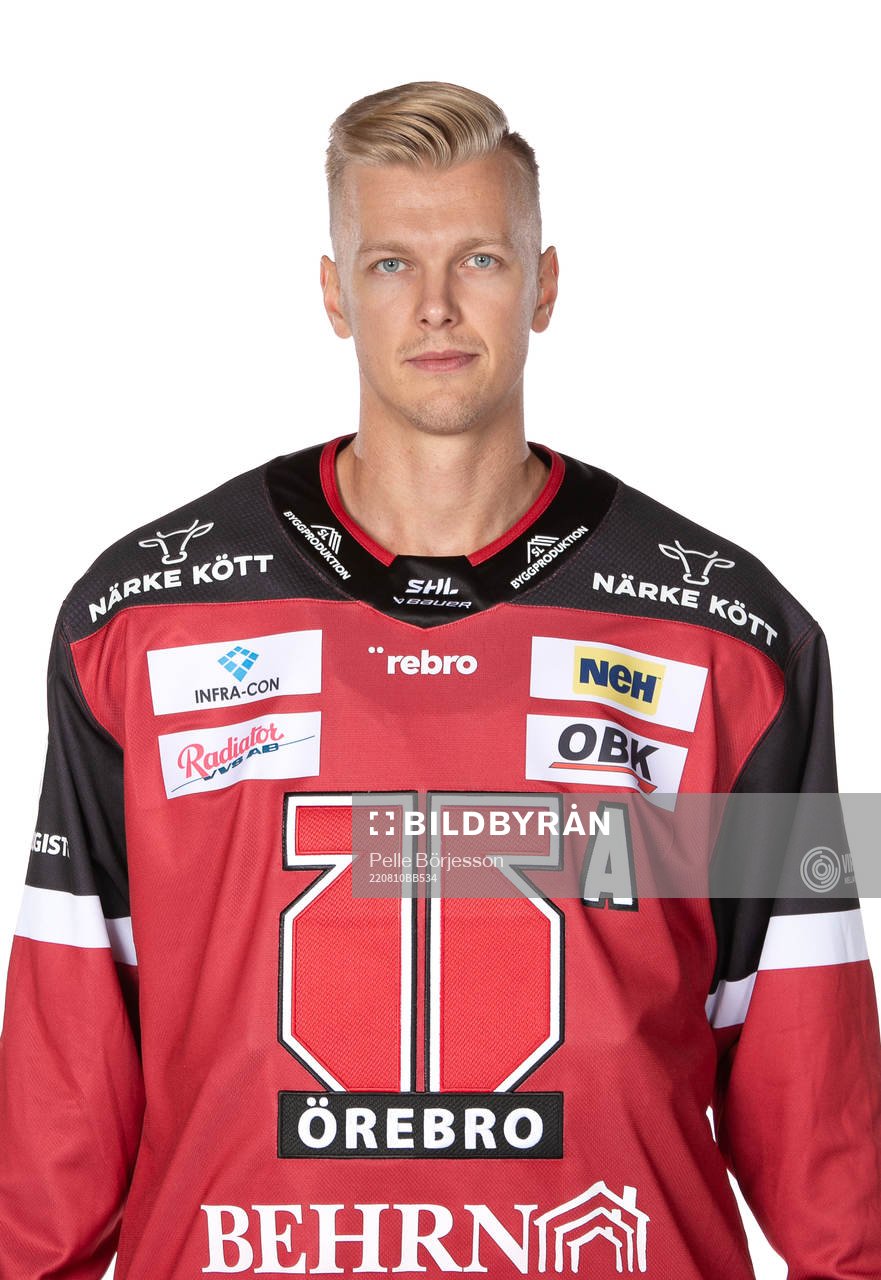 Örebros Gustav Backström