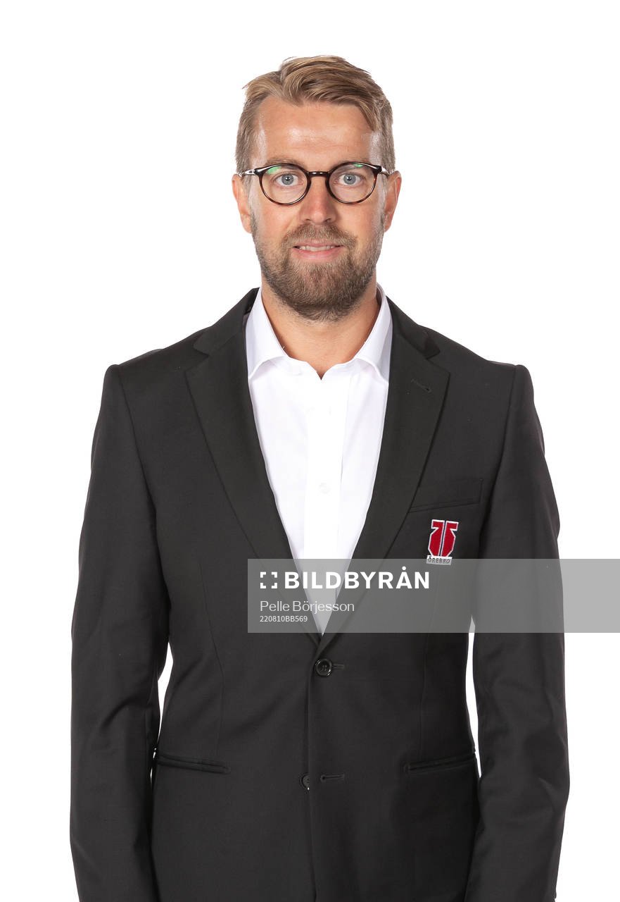 Örebros Ludwig Andersson, presschef