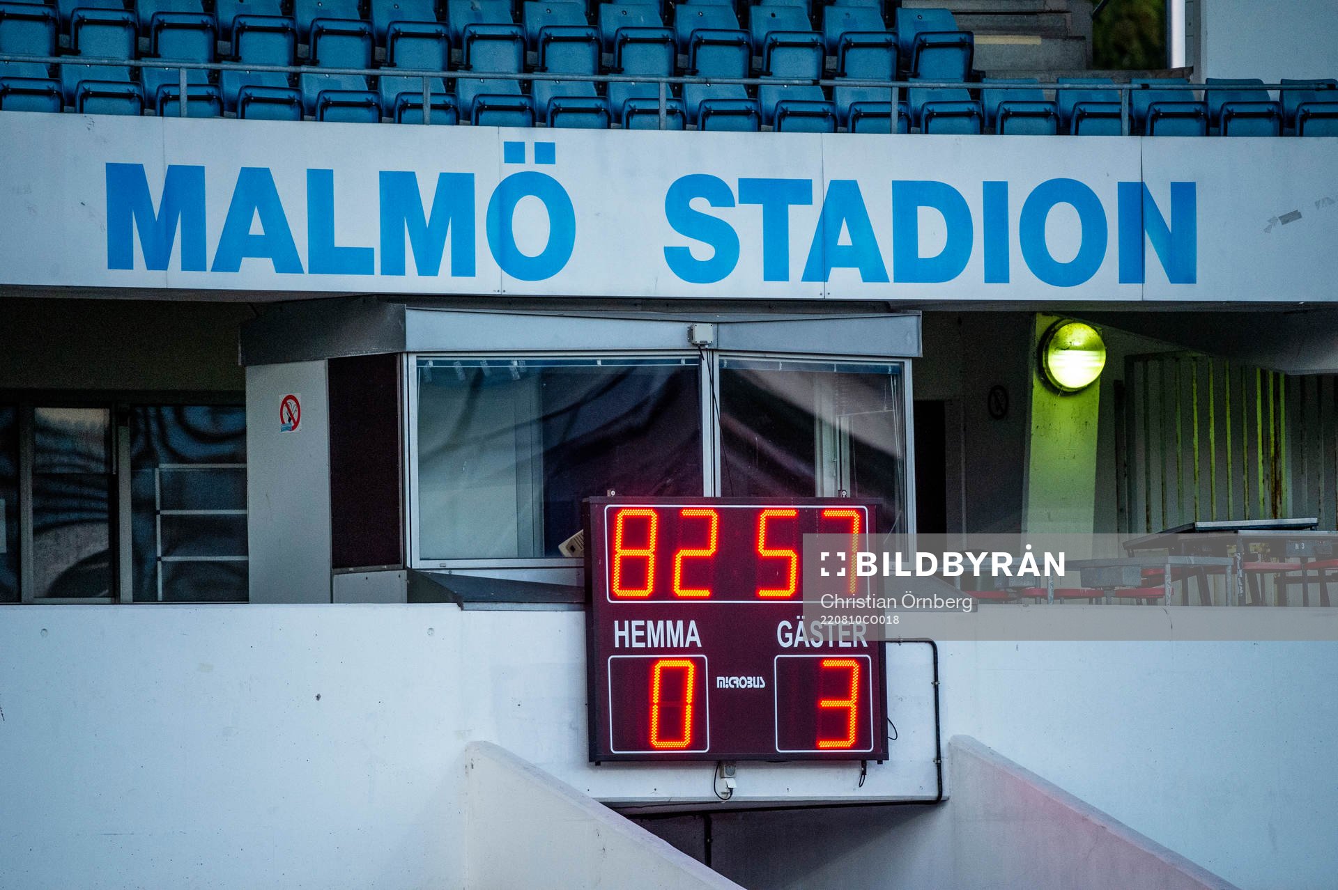 0-3 på Malmö Stadion