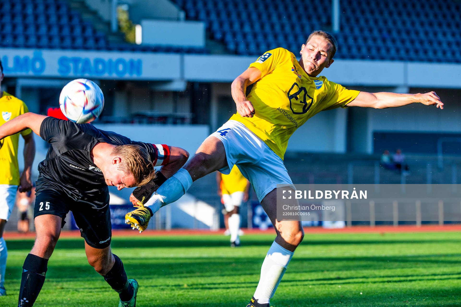 IFK Malmös Oscar Erlandsson mot Lunds Stefan Arnshed