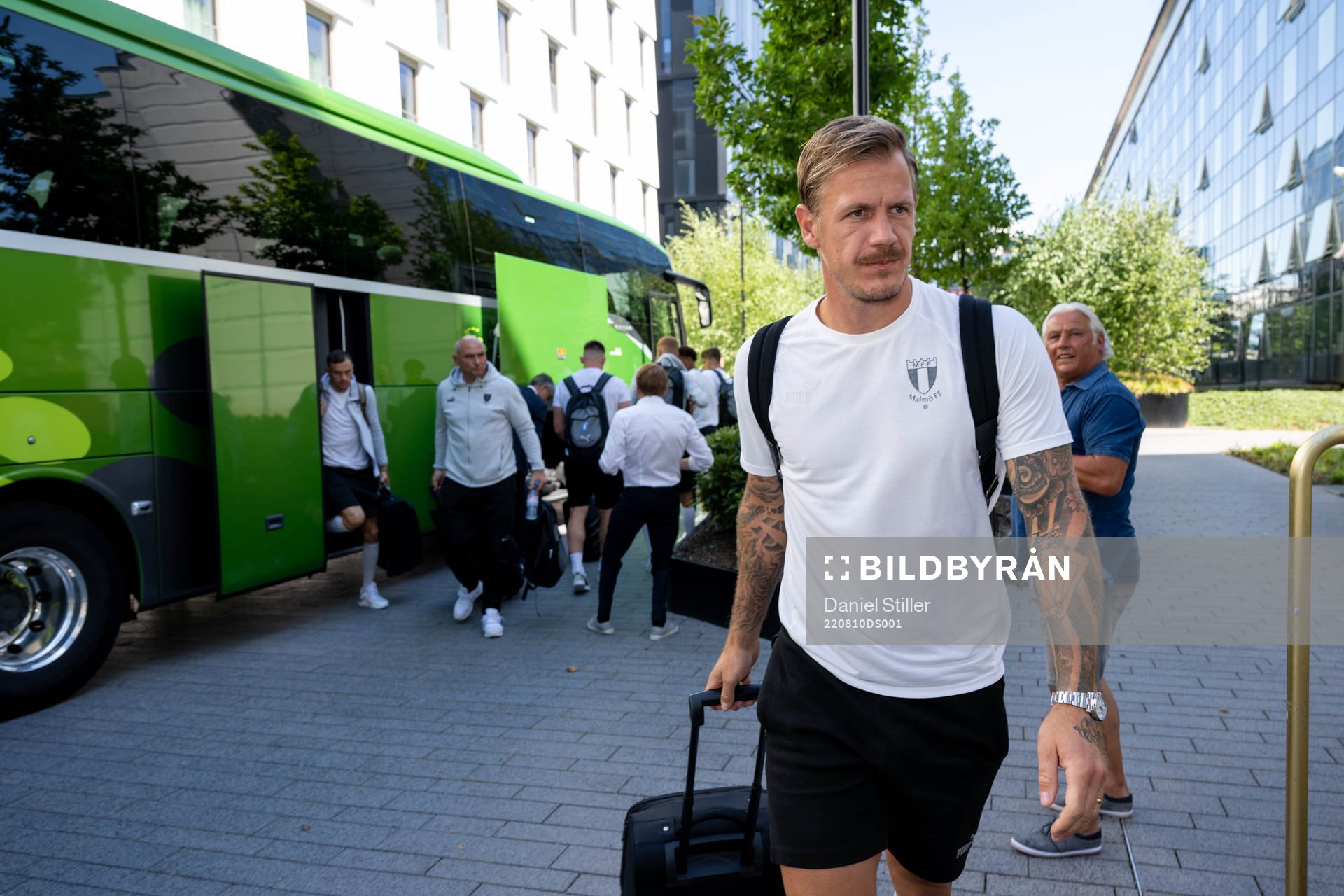 Goalkeeper Johan Dahlin of Malmö FF