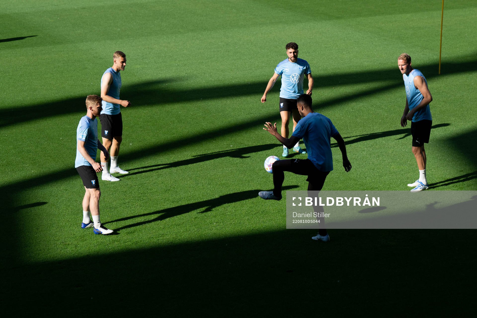 Anders Christiansen,  Felix Beijmo, Moustafa Zeidan and Ola