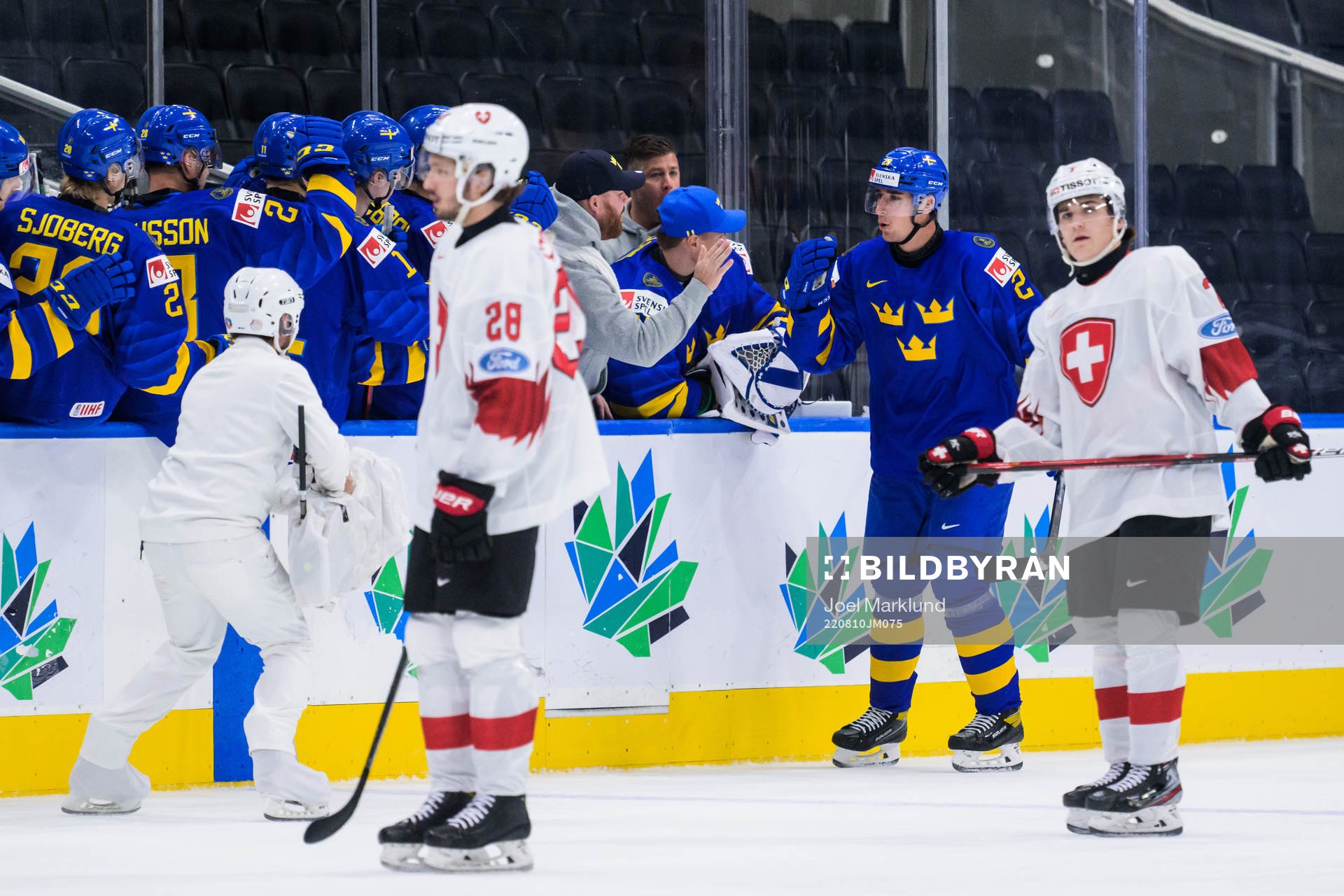 Daniel Torgersson of Sweden celebrates