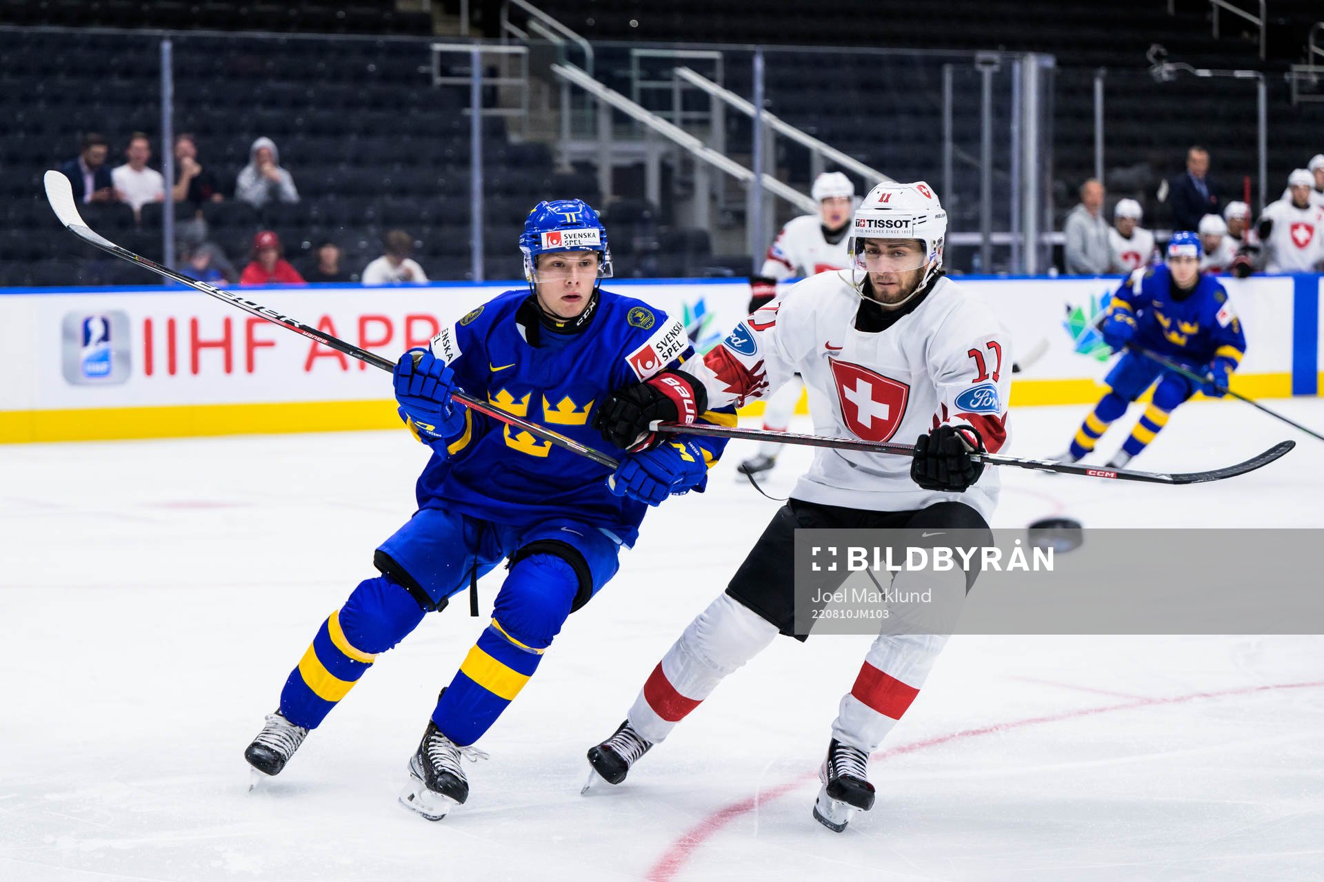 Fabian Lysell of Sweden against Arno Nussbaumer of