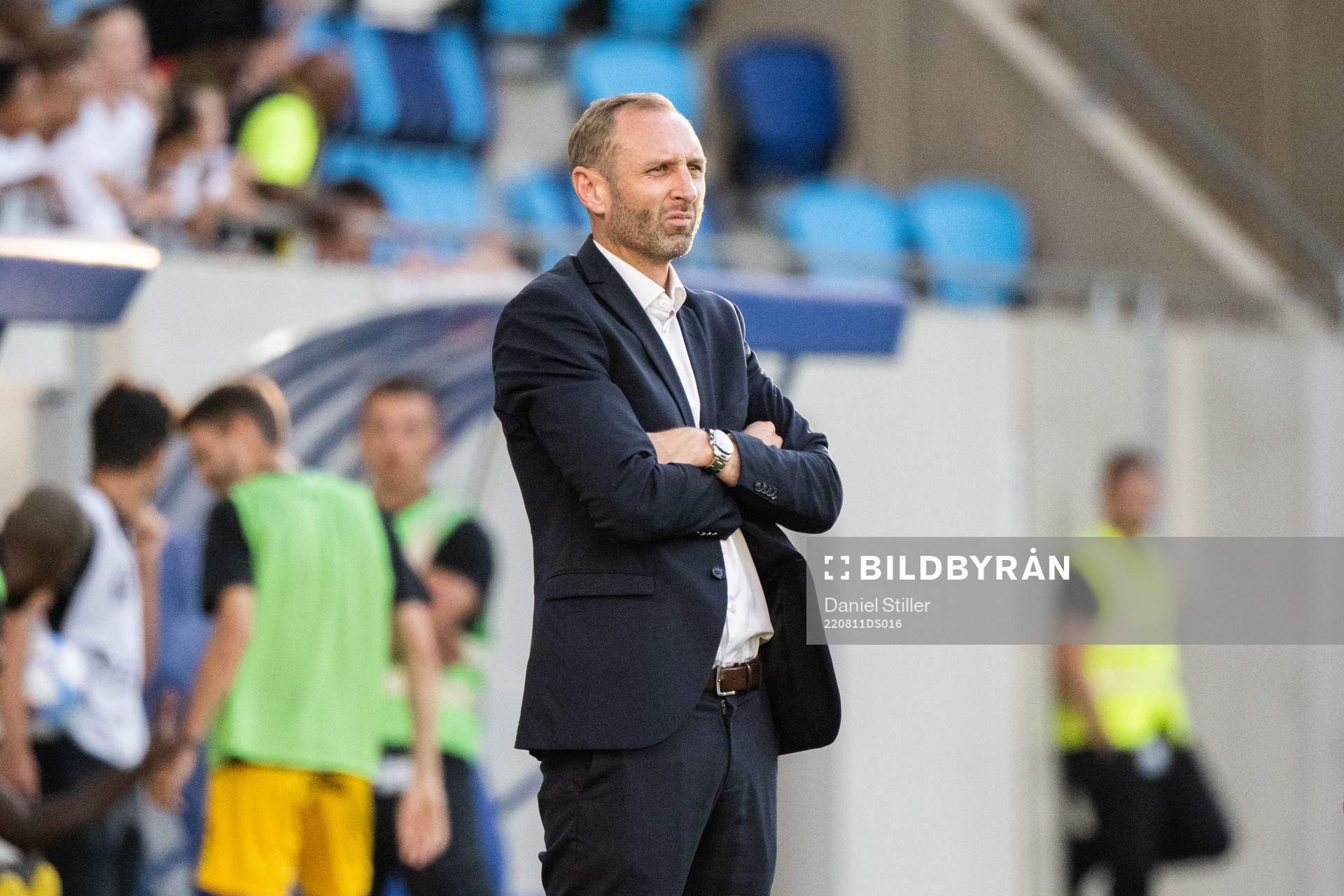 Coach  Andreas Georgson of Malmö FF