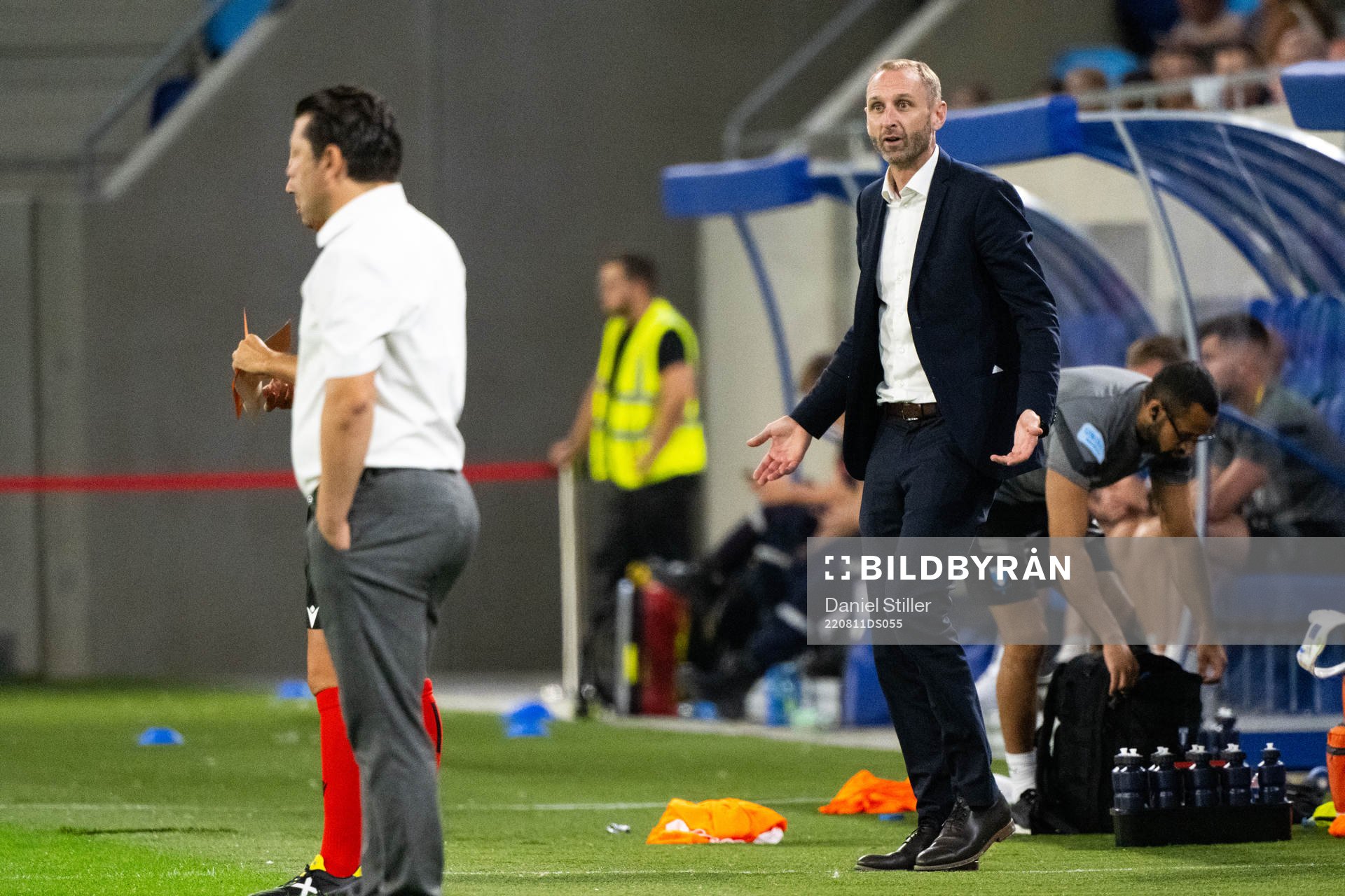 Coach  Andreas Georgson of Malmö FF