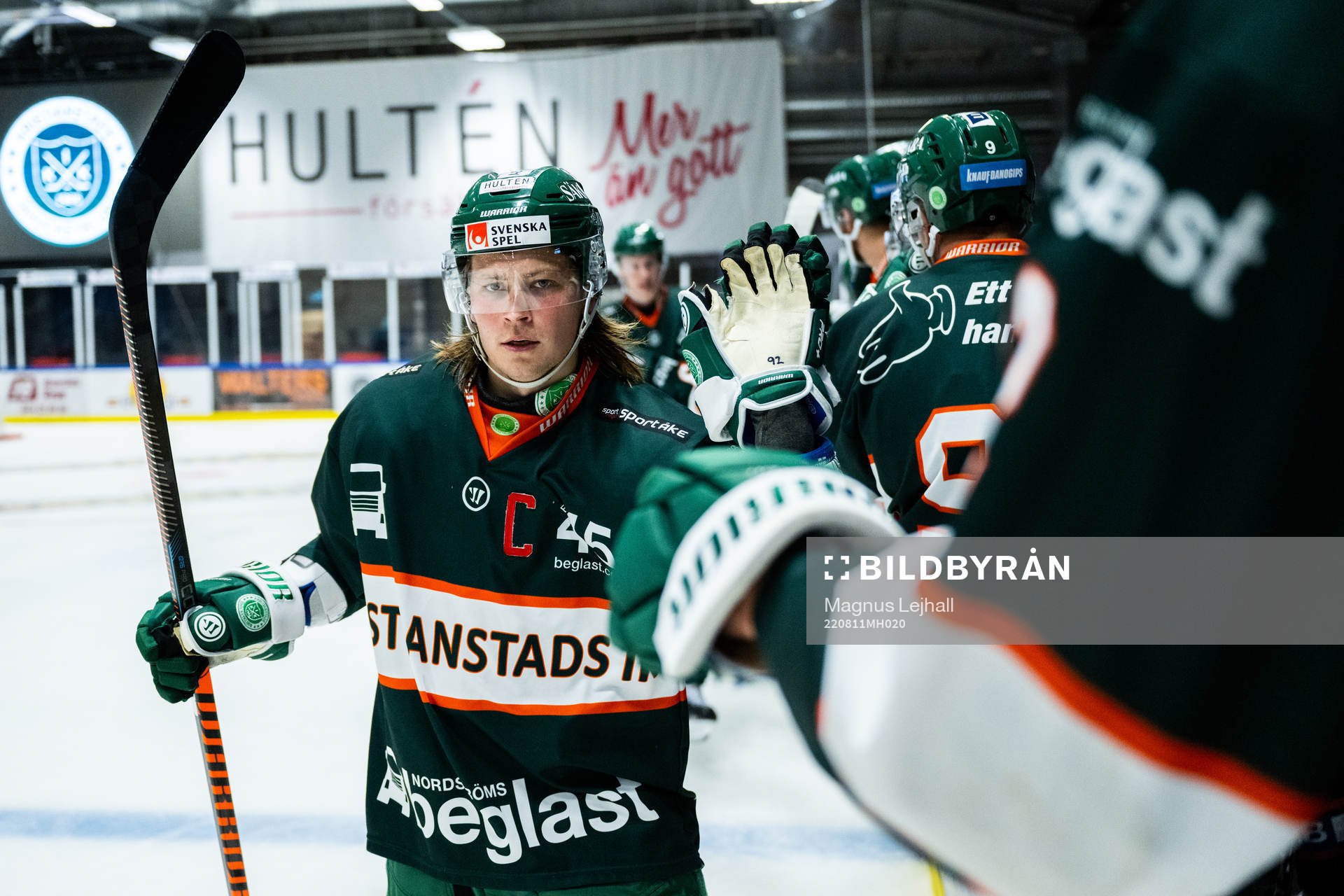 Kristianstads Dennis Svensson jublar