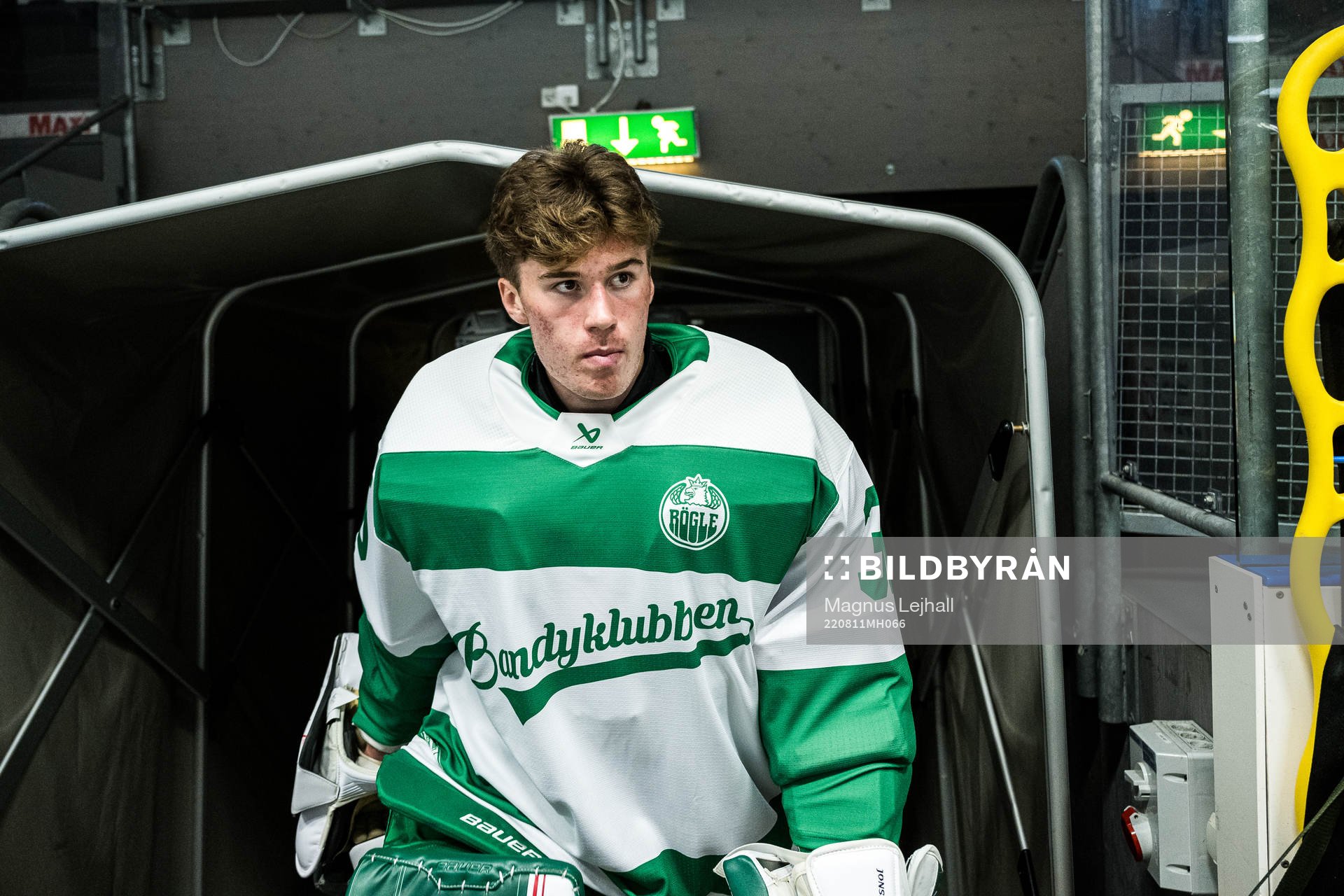 Rögles målvakt Samuel Jonsson