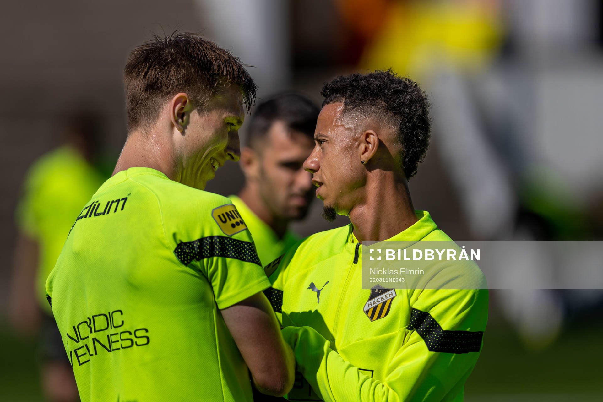 Kristoffer Lund Hansen och Tobias Sana