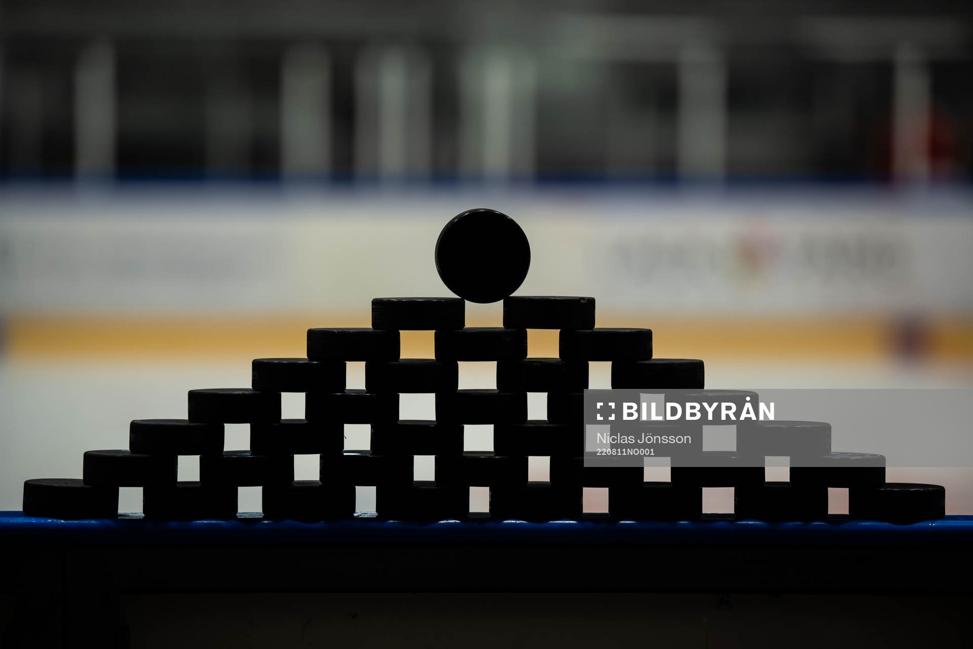 En Puckpyramid