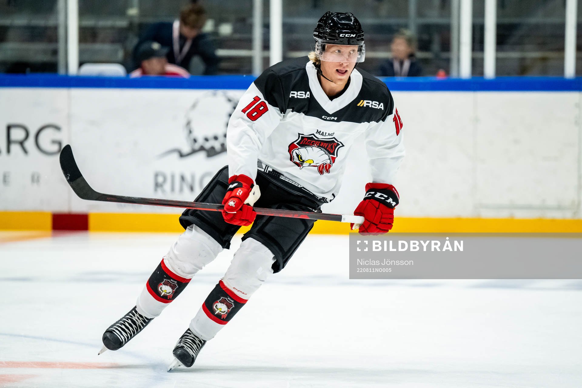 Malmö Redhawks Marcus Sylvegård